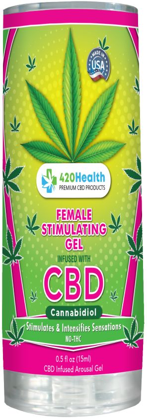 Body Action 420 Stimulating Cbd Gel 0.5 Oz Bottle