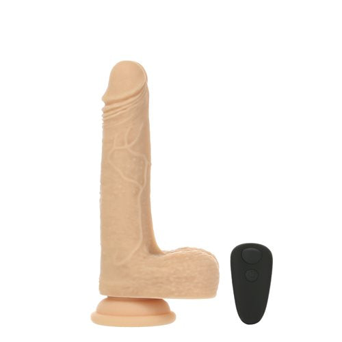Naked Addiction 7.5 The Freak Vibrating Rotating & Dong Thrusting Vanilla"
