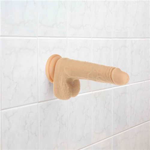 Naked Addiction 7.5 The Freak Vibrating Rotating & Dong Thrusting Vanilla"