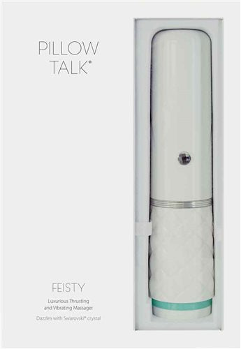 Pillow Talk Feisty Luxurious Thrusting & Vibrating Massager