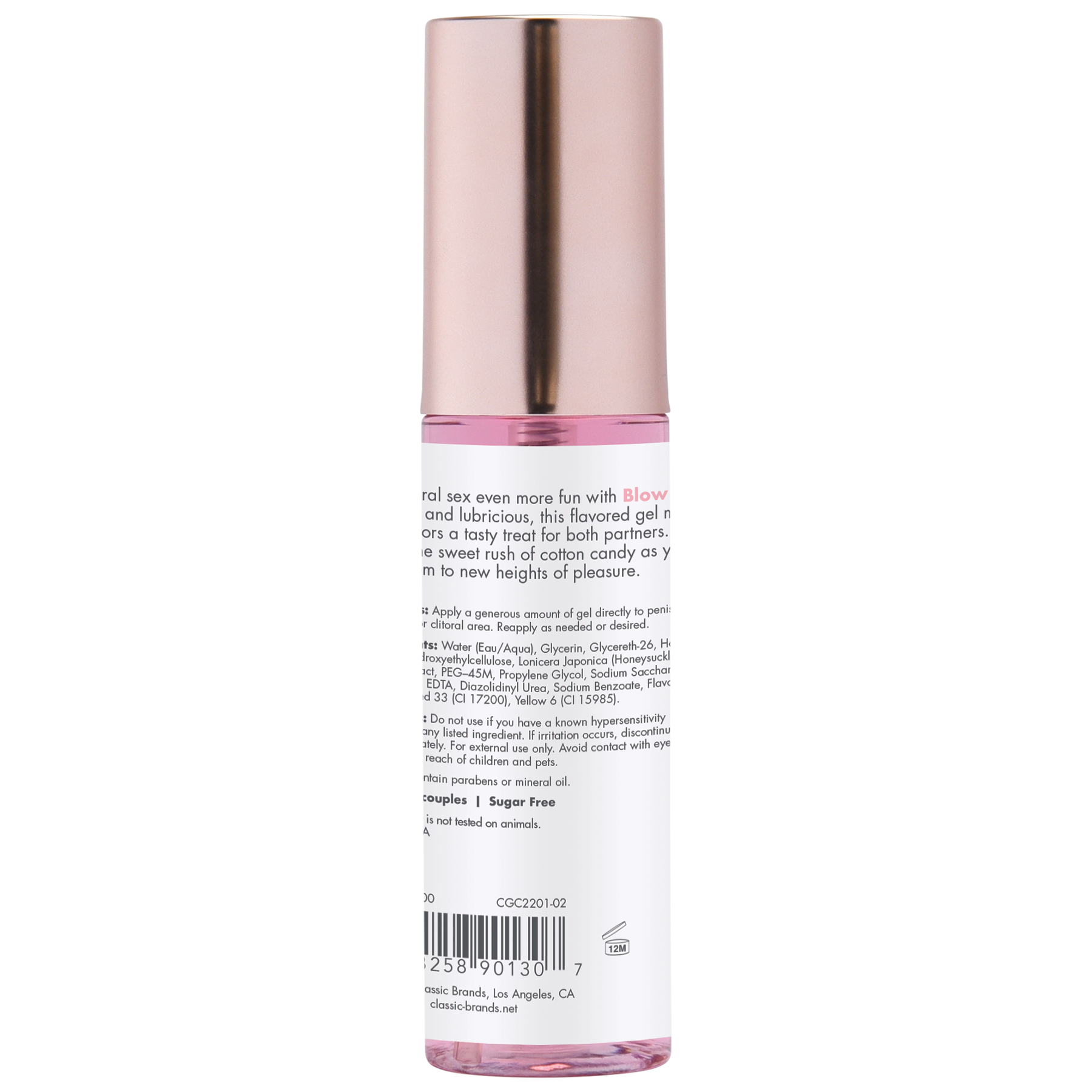 Cgc Blow Me Oral Sex Gel 2 Fl Oz