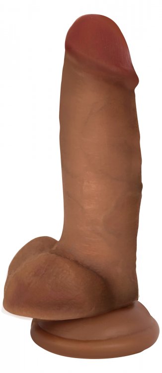 Jock Bareskin Latte Dildo W/ Balls