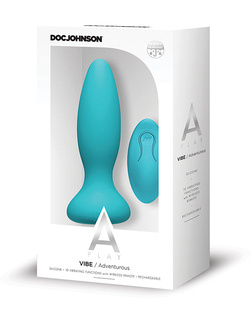 A-play Vibe Adventurous Anal Plug Rechargeable W/ Remote
