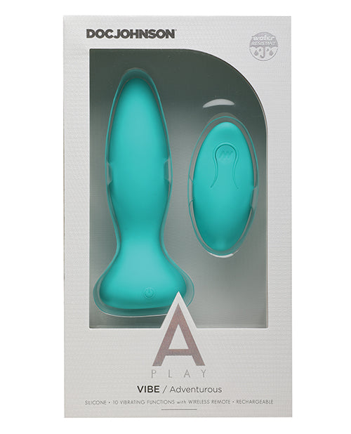 A-play Vibe Adventurous Anal Plug Rechargeable W/ Remote