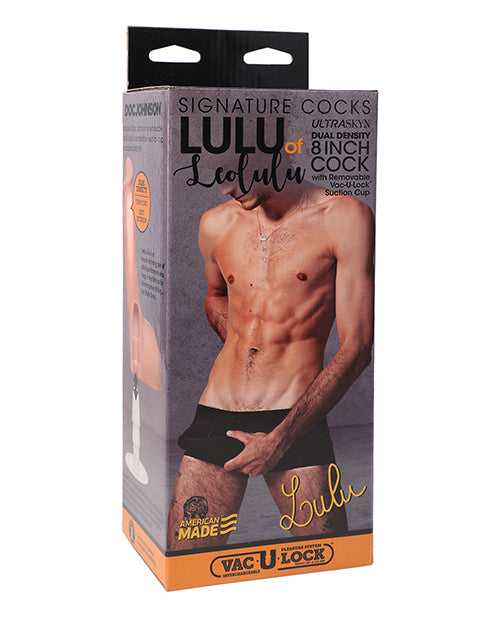 Signature Cocks Lulu Of Leolulu 8in Ultraskyn Cock W/ Suction Cup