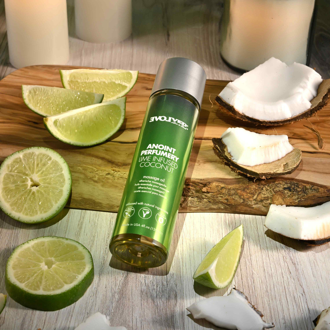 Anoint Perfumery Lime Infused Coconut Massage Oil