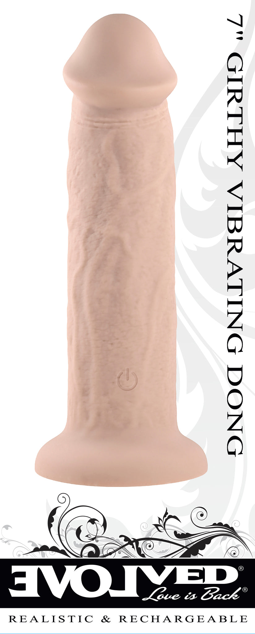 Evolved 7in Girthy Vibrating Dong