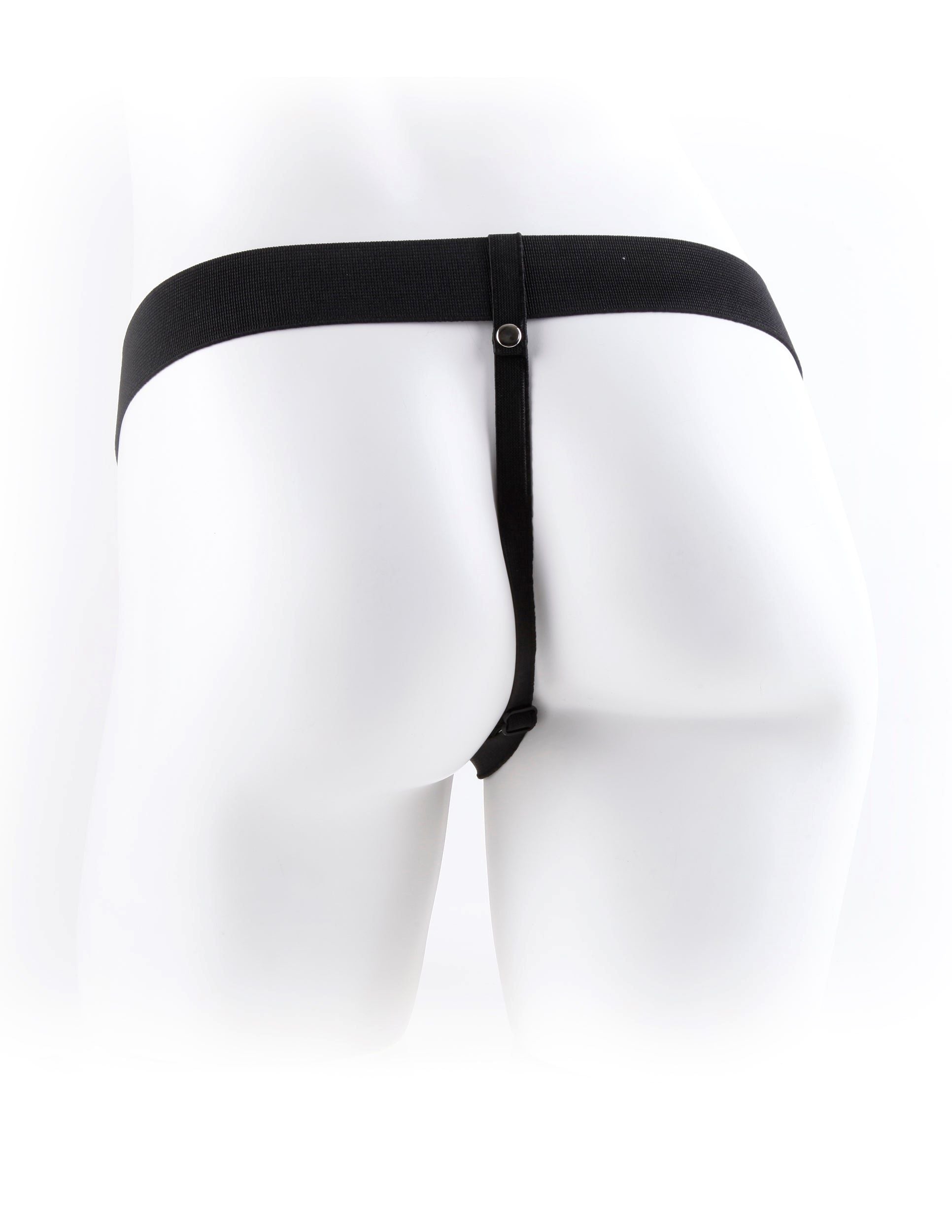 Fetish Fantasy 9 Vibrating Hollow Strap On W/balls