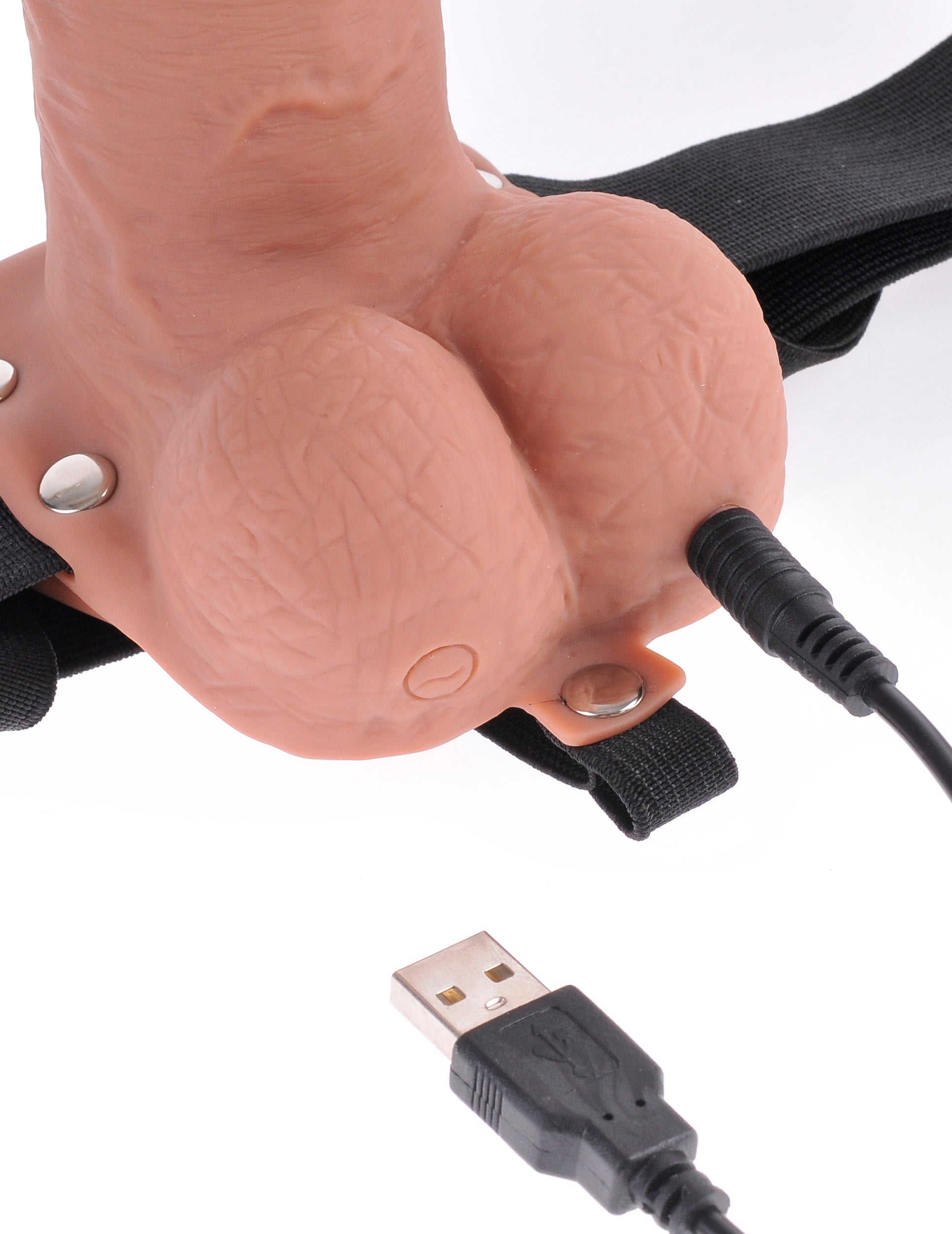Fetish Fantasy In Hollow Rechargeable Strap-on Remote