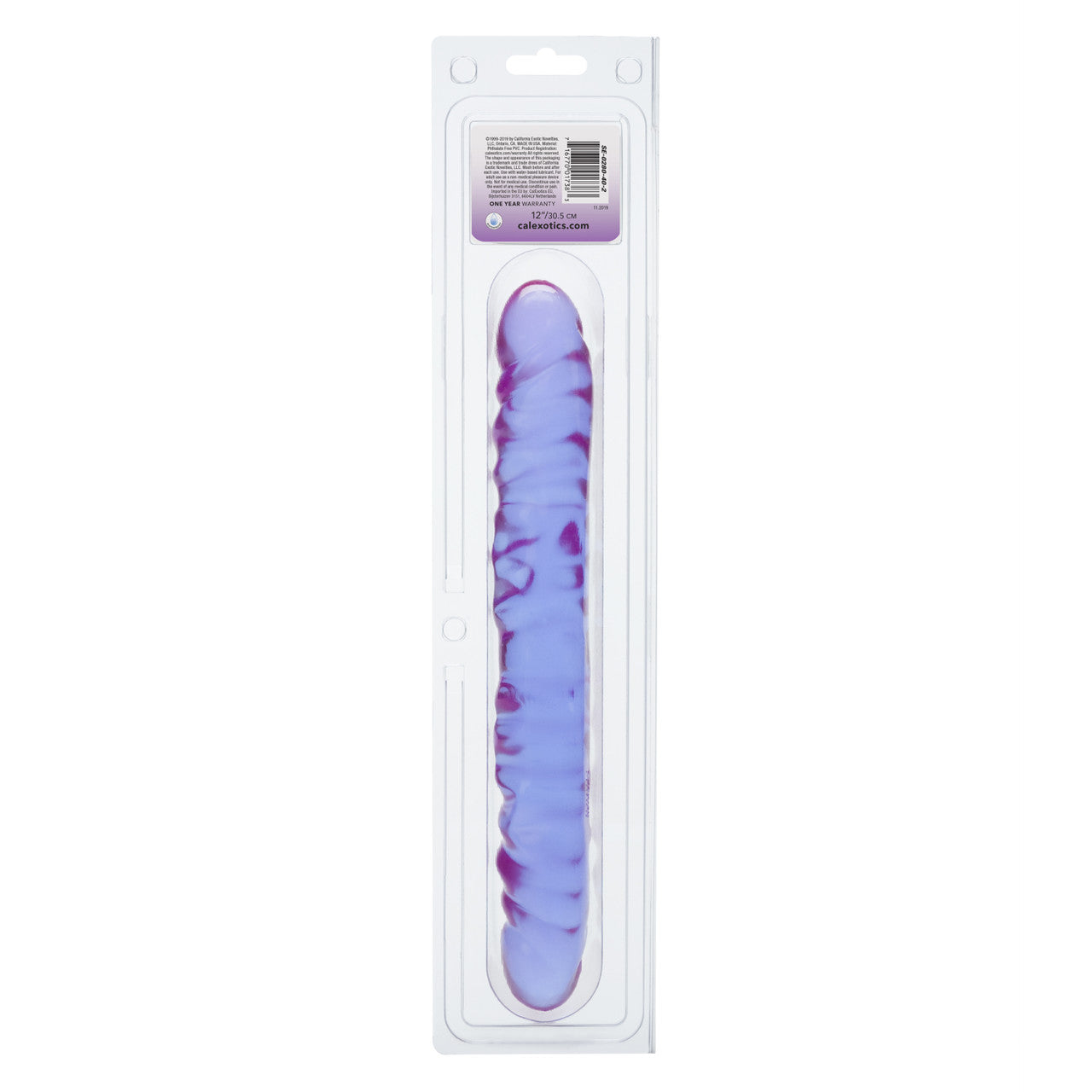 Reflective Gel Veined Double Dong