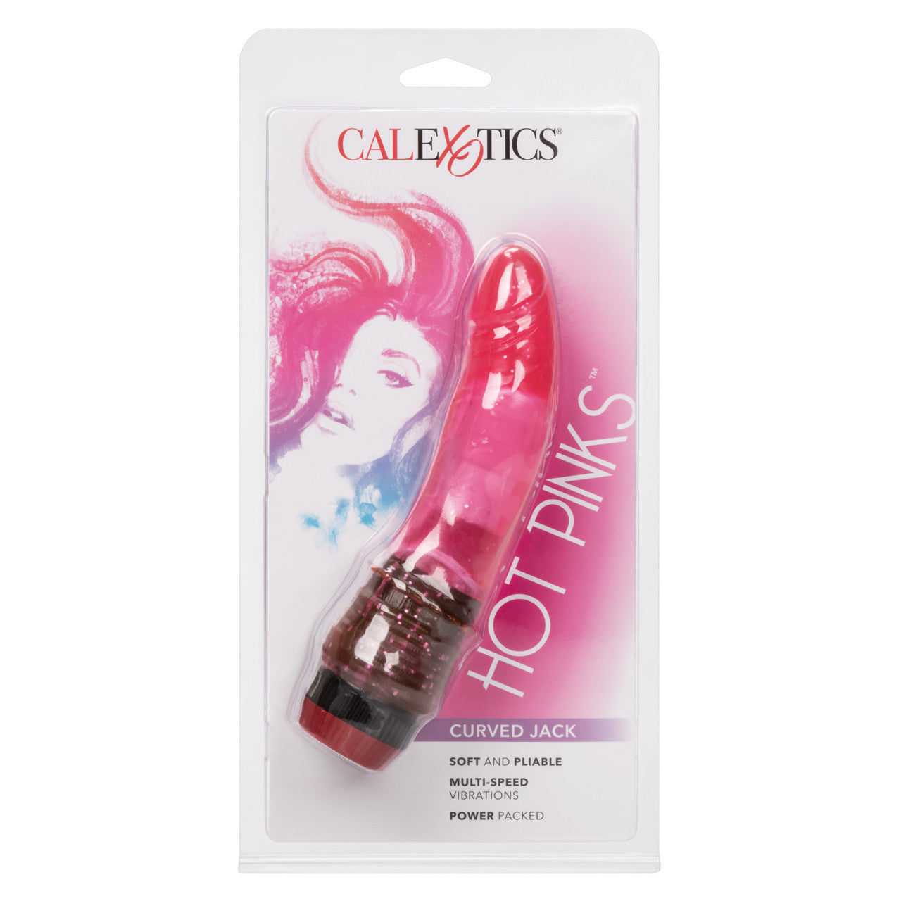 Hot Pinks Curved Penis In