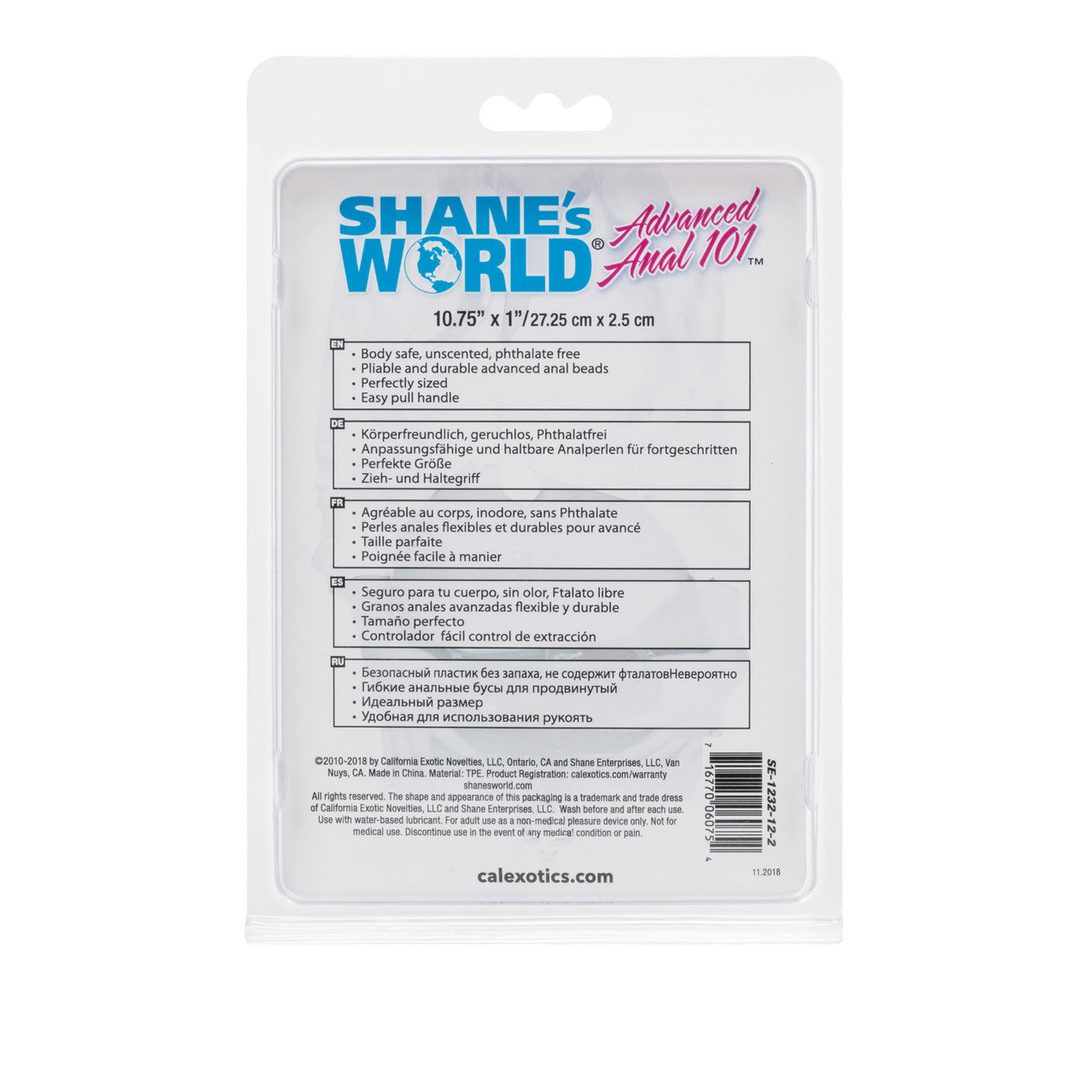 Shanes World Advanced Anal 101