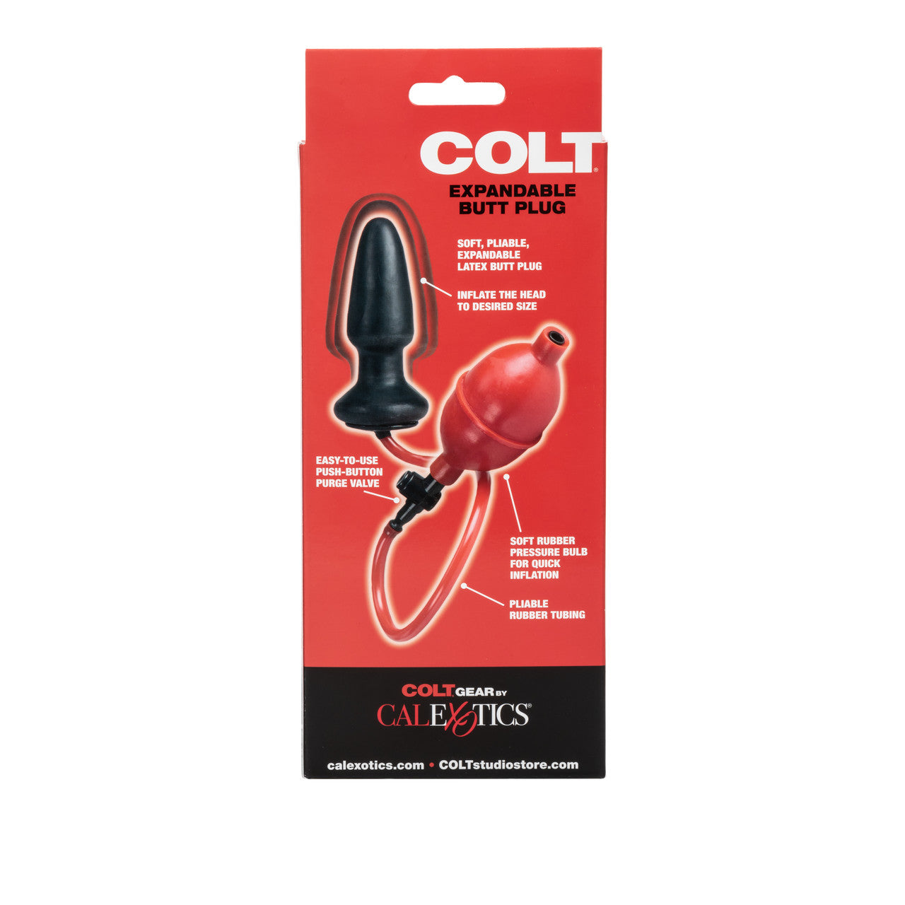 Colt Expandable Butt Plug