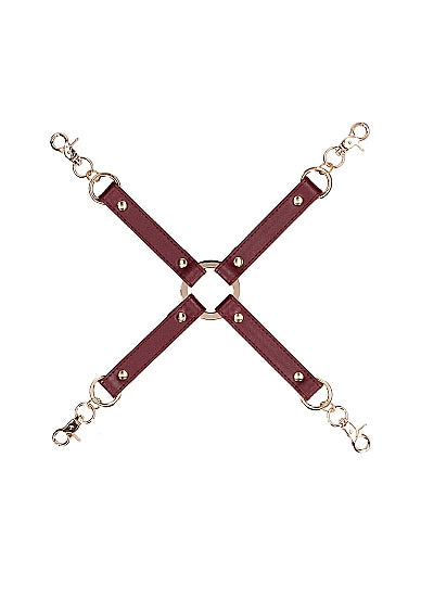 Ouch Halo Hogtie Connecto Burgundy