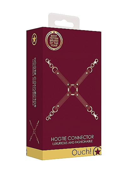 Ouch Halo Hogtie Connecto Burgundy