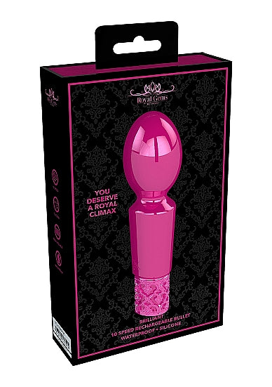 Royal Gems Brilliant Rechargeable Silicone Bullet
