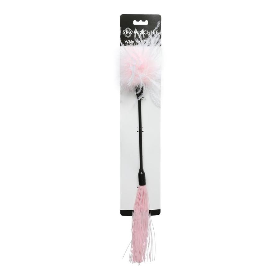 Sex & Mischief Whipper Tickler & White