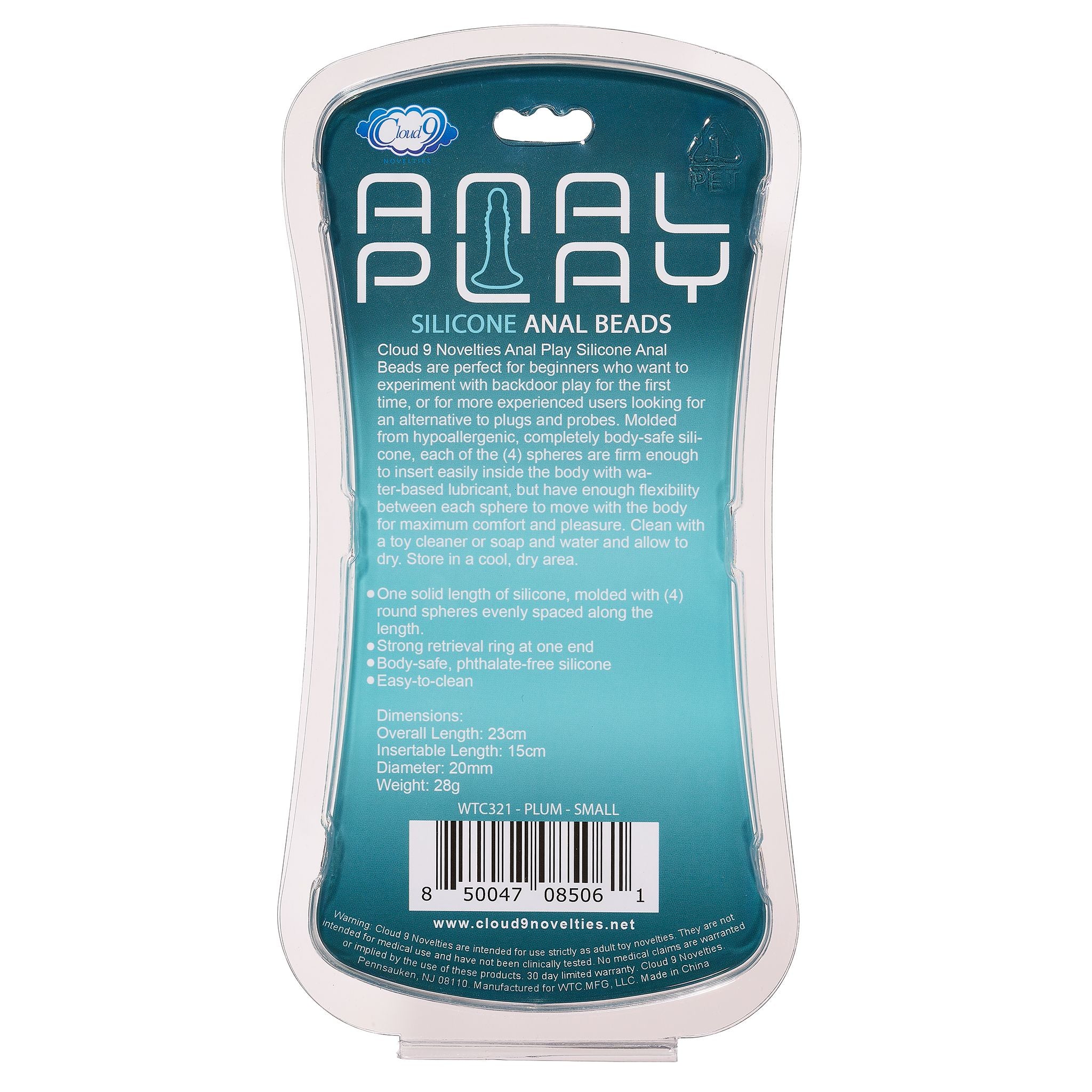 Silicone Anal Bead