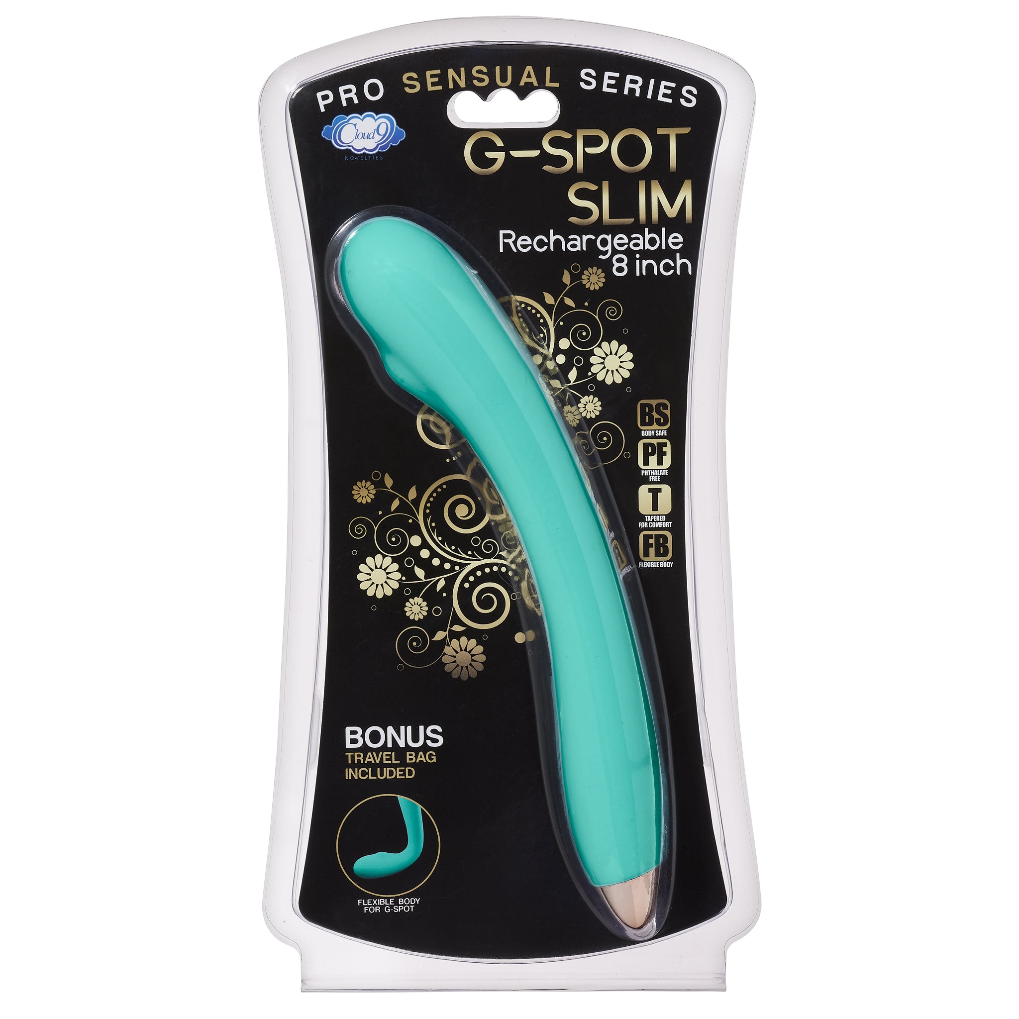 Cloud 9 Rechargeable G-spot Slim 8in Single Motor